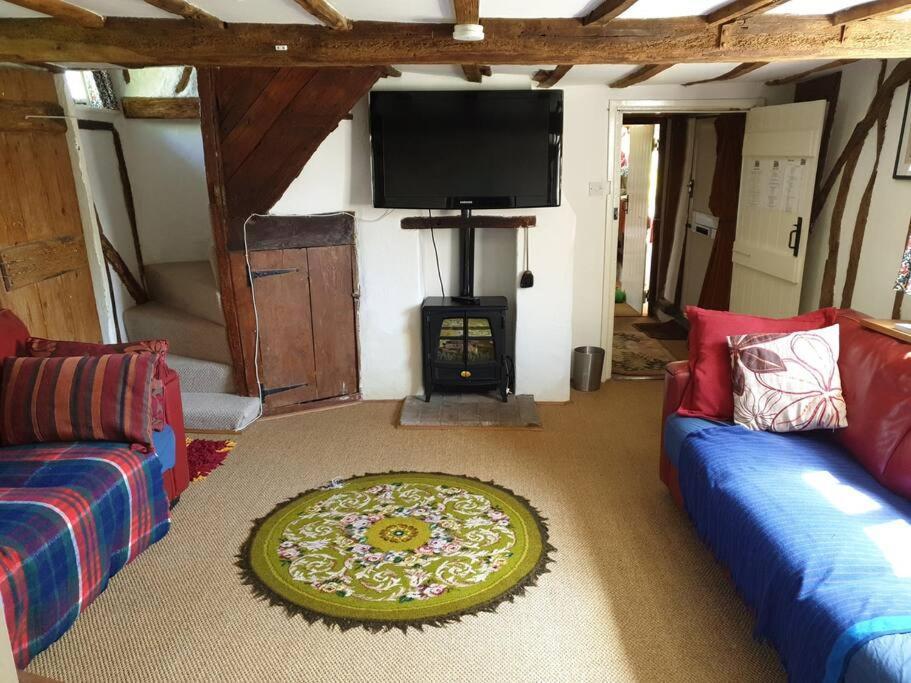 Entire Thatched Cottage Melbourn Exterior foto